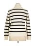 Lauren by Ralph Lauren 100% Cotton Stripes White Black Pullover Sweater Size XL - photo 2