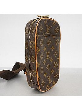 Louis Vuitton Louis Vuitton Monogram Pochette Gange M51870 Brown Men's Bag/Body Bag (view 2)