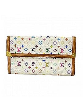 Louis Vuitton Louis Vuitton Tri-fold Long Wallet, Monogram Multicolor, Portefeuille Tresor International, M92659, Blanc, Ladies'. (view 1)