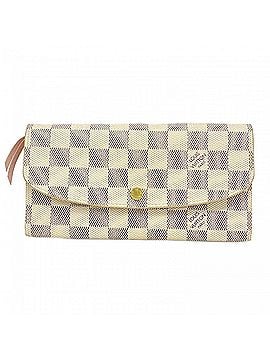 Louis Vuitton Louis Vuitton Damier Azur Portefeuille Emilie Long Wallet N41625 Rose Ballerine (Women's) (view 1)