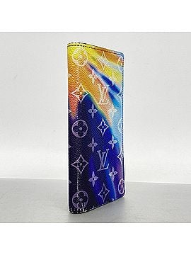 Louis Vuitton Louis Vuitton Monogram Sunset Portefeuille Brazza Long Wallet M80957 Multicolor Men's (view 2)