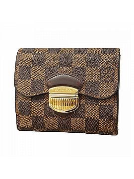 Louis Vuitton Louis Vuitton Damier Portefeuille Joy N60034 Ebene Women's Wallet (view 1)