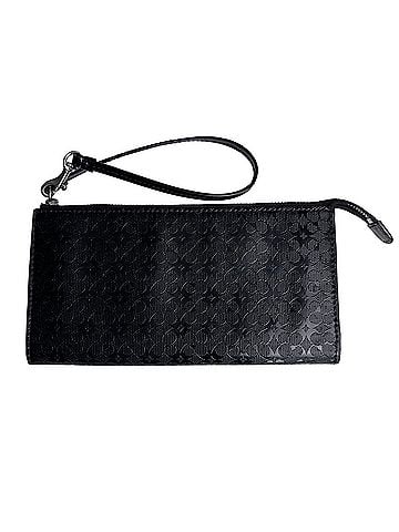 Coach debossed patent Leather Wristlet (view 2)