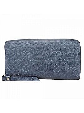 Louis Vuitton Louis Vuitton Monogram Empreinte Zippy Wallet M80958 Metallic Blue Women's Long (view 1)