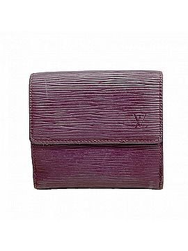 Louis Vuitton Louis Vuitton Tri-fold Wallet Epi Portefeuille Elise M6363K Cassis Ladies (view 1)
