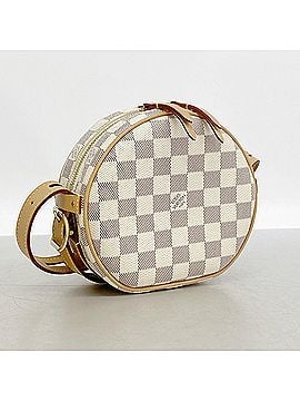 Louis Vuitton Louis Vuitton Damier Azur Boite Chapeau Souple PM Shoulder Bag N40333 White Women's (view 2)
