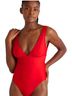 Quince Red One Piece Swimsuit Size S - photo 1