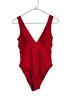 Quince Red One Piece Swimsuit Size S - photo 2