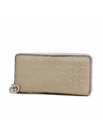 Gucci Gucci GG Imprime Long Wallet 212110 Greige Women's (view 1)