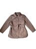Talbots 100% Polyester 100% Polyester 100% Polyester Solid Brown Jacket Size L - photo 1
