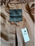 Talbots 100% Polyester 100% Polyester 100% Polyester Solid Brown Jacket Size L - photo 3