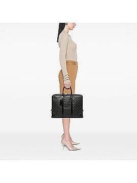 Louis Vuitton Damier Graphite Porte Documents Voyage PM (view 2)