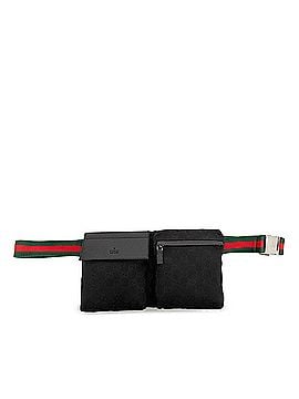 Gucci GG Canvas Web Double Pocket Belt Bag (view 1)