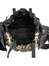Prada 100% Nylon Black Tessuto Python Print Bow Satchel One size - photo 5