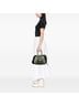 Prada 100% Nylon Black Tessuto Python Print Bow Satchel One size - photo 2