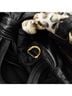 Prada 100% Nylon Black Tessuto Python Print Bow Satchel One size - photo 7