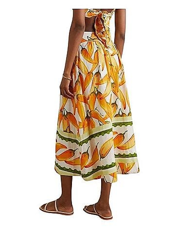FARM Rio Peppers Print Casual Skirt (view 2)