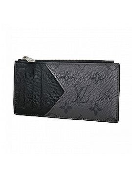 Louis Vuitton Louis Vuitton Monogram Eclipse Coin Card Holder M69533 Black Men's Wallet/Coin Case (view 1)