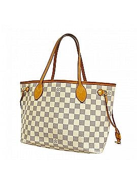 Louis Vuitton Louis Vuitton Damier Azur Neverfull PM Tote Bag N51110 White Women's (view 1)