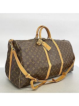 Louis Vuitton Louis Vuitton Bags - Boston Monogram Keepall Bandoulière 60 M41412 Brown Men's &amp; Women's (view 2)