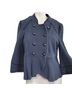 Free People Solid Blue Jacket Size L - photo 1