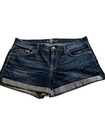 7 For All Mankind Denim Shorts (view 1)