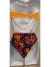 MULTIPLES Aztec Or Tribal Print Bow Print Color Block Floral Graphic Hearts Leopard Print Solid Tropical Gold Orange Yellow Two Piece Swimsuit One size - photo 3