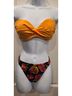 MULTIPLES Aztec Or Tribal Print Bow Print Color Block Floral Graphic Hearts Leopard Print Solid Tropical Gold Orange Yellow Two Piece Swimsuit One size - photo 4