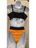 MULTIPLES Aztec Or Tribal Print Bow Print Color Block Floral Graphic Hearts Leopard Print Solid Tropical Gold Orange Yellow Two Piece Swimsuit One size - photo 9