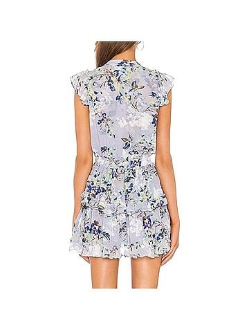 MISA Los Angeles Mini Layered Cocktail Dress (view 2)