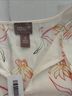 Chico's Pink White Long Sleeve Blouse Size XL - photo 5