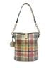 Dooney & Bourke Plaid Multi Color Bucket Bag One size - photo 2