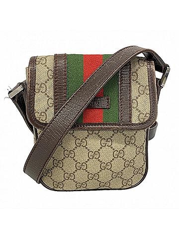 Gucci Gucci GG Supreme Shoulder Bag 147668 Beige Brown (view 1)