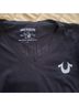 True Religion Black Gray Short Sleeve Top Size L - photo 4