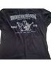 True Religion Black Gray Short Sleeve Top Size L - photo 2