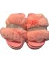 Title Unknown Pink Silver Sandals Size 7 - photo 1