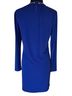 MICHAEL Michael Kors Solid Blue Casual Dress Size M - photo 2