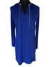 MICHAEL Michael Kors Solid Blue Casual Dress Size M - photo 1