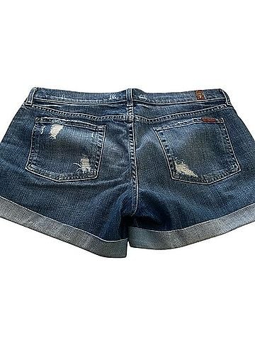 7 For All Mankind Denim Shorts (view 2)