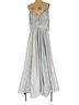 Mac Duggal 100% Polyester 100% Acetate Silver Cocktail Dress Size 16 - photo 1