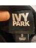 Ivy Park Solid Black Short Sleeve Blouse Size S - photo 3