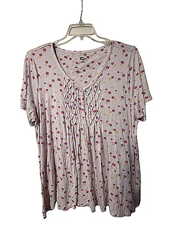 Kim Rogers Short Sleeve Blouse (view 2)