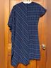 Prabal Gurung Plaid Blue White Casual Dress Size 2 - photo 7