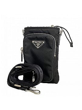 Prada Prada Tessuto Nylon Shoulder Bag, Black, Women's (view 1)