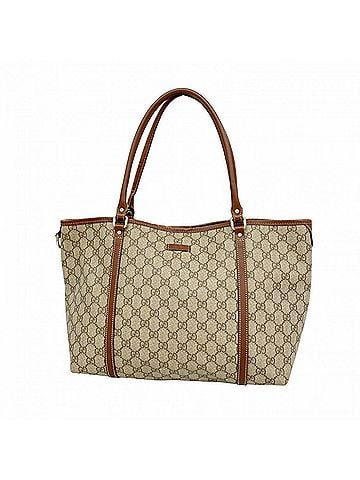 Gucci Gucci GG Supreme Tote Bag 197953 Brown Champagne Women's (view 1)