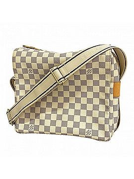 Louis Vuitton Louis Vuitton Damier Azur Naviglio Shoulder Bag N51189 White Men's (view 1)