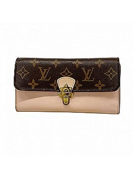 Louis Vuitton Louis Vuitton Monogram Portefeuille Cherrywood Long Wallet M61719 Brown Rose Ballerine Women's (view 1)