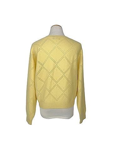 Vineyard Vines Diamond Pointelle Seaspun Cashmere Sweater Cashmere Pullover Sweater (view 2)