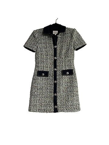 Cinq à Sept Anya Boucle Pammy Tweed Cocktail Dress (view 1)