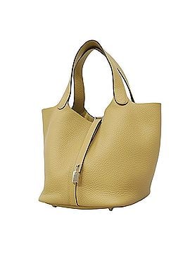 Hermès Hermes Picotin Lock MM Tote Bag, Taurillon Leather, Trench, K Stamp, Women's (view 1)